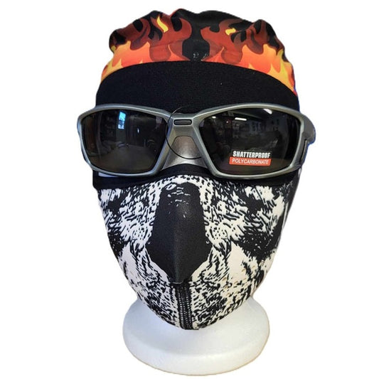 Face Mask-Skull front view