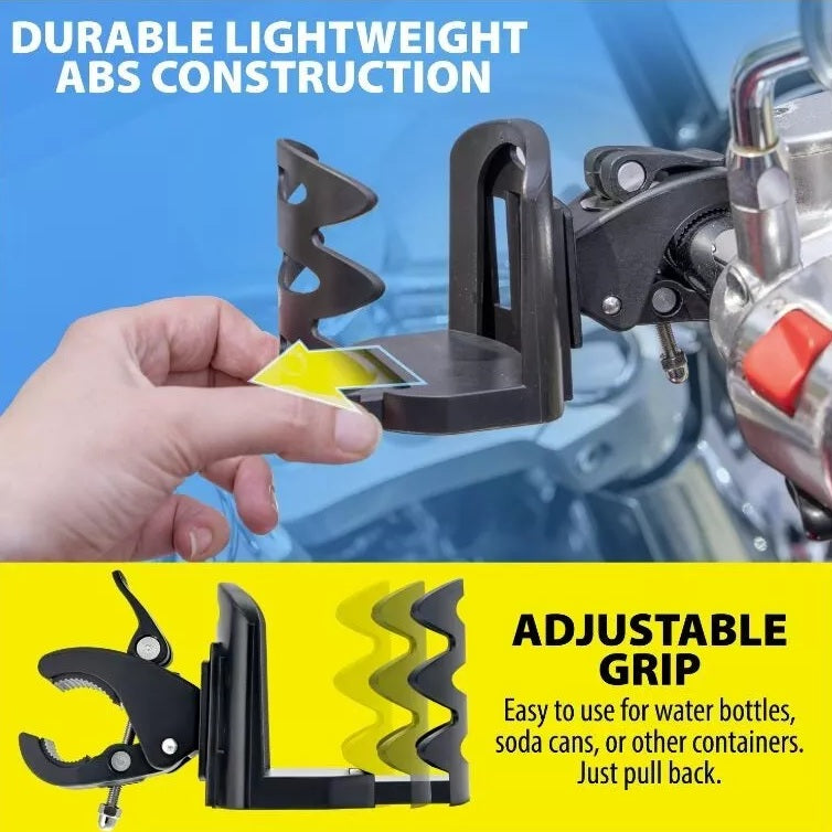 Iron Horse by Maxam Quick Release Drink Holder Mount