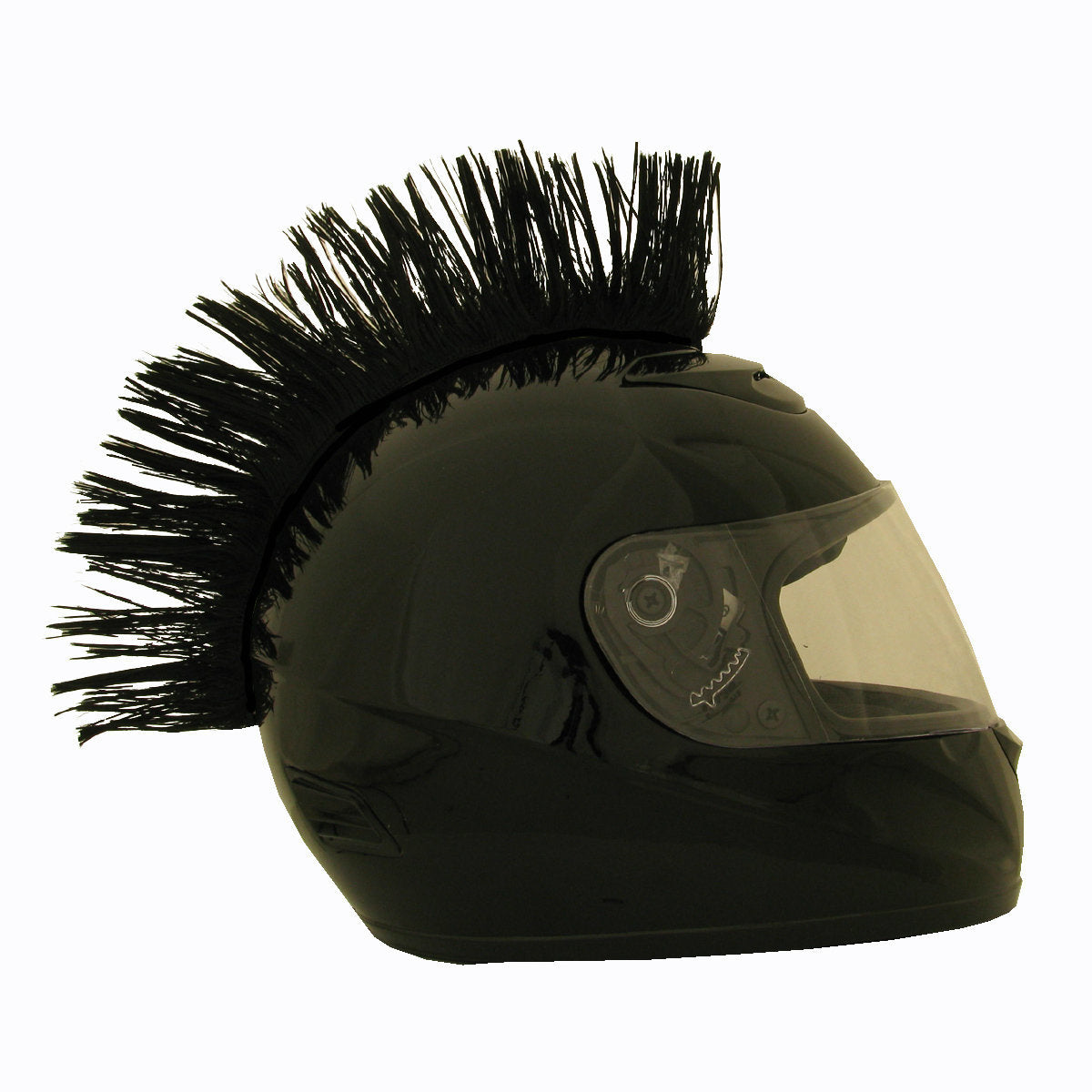Helmets Inc Motorcycle Quad ATV Car BMX Helmet Mohawk-Black
