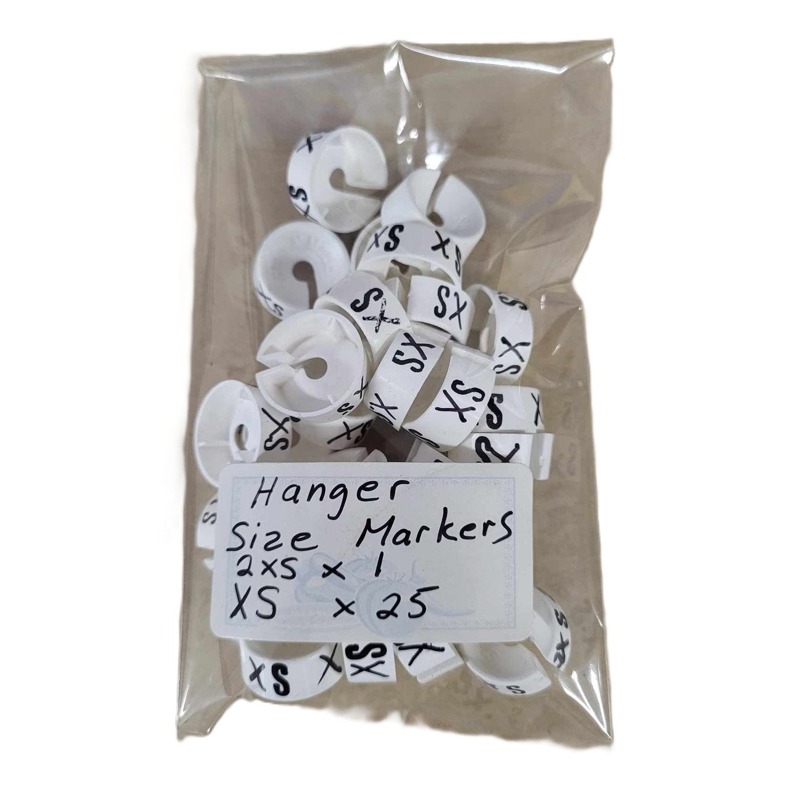 bag of hanger sizers 25xXS