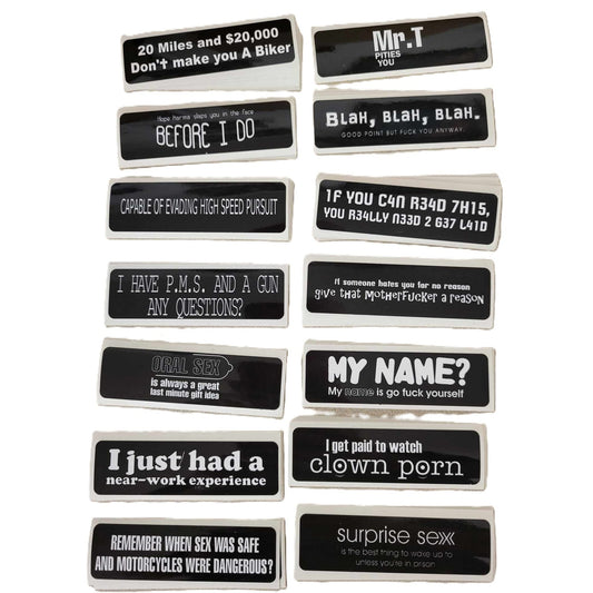 Helmet Decals or Stickers