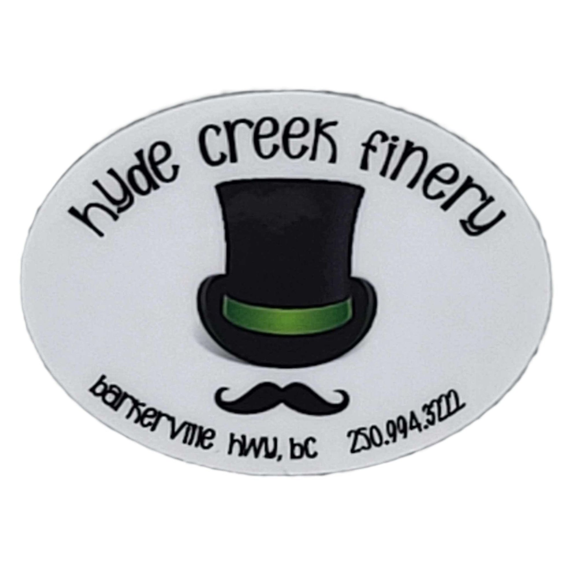 Hyde Creek Finery Label