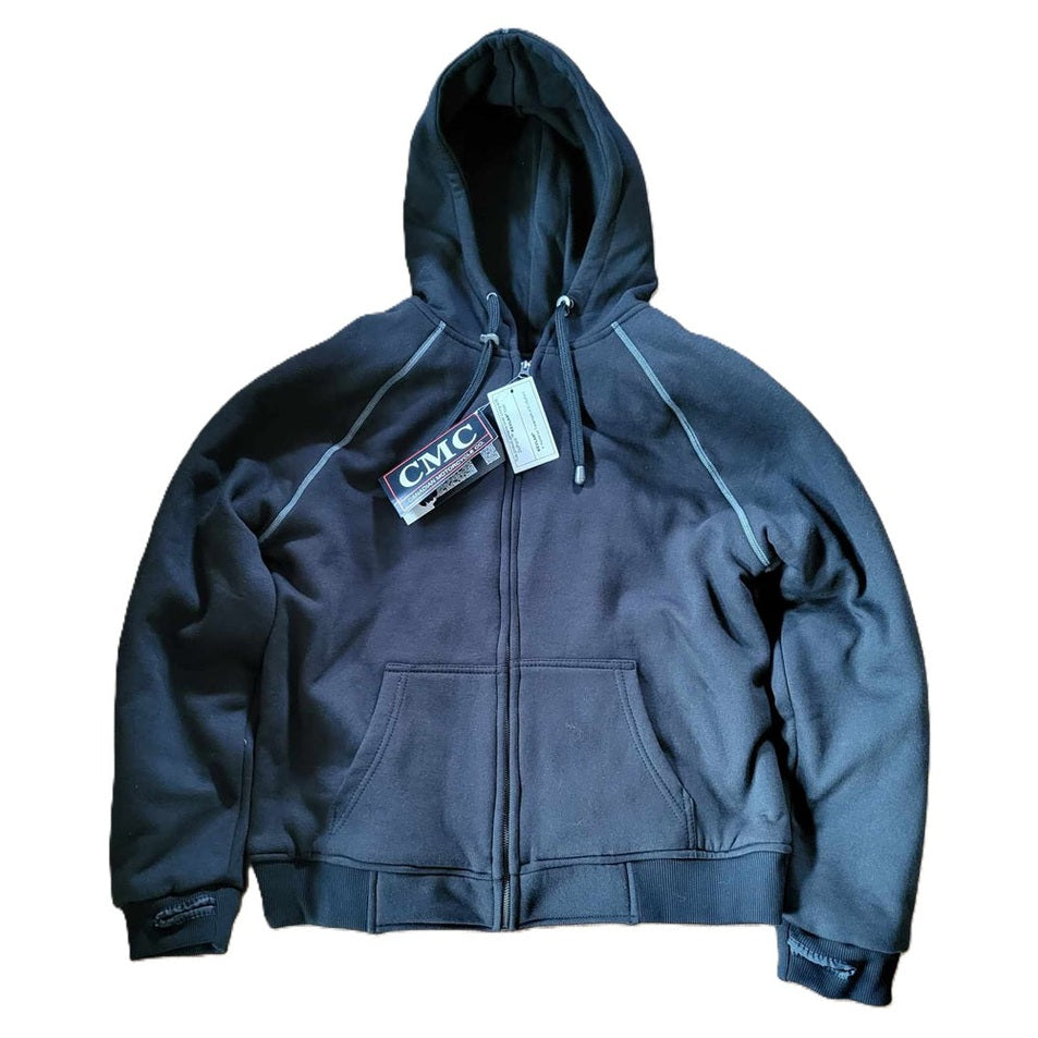Canadian Motorcycle Company DuPont Kevlar Motorcycle Hoodie-w/armor Large