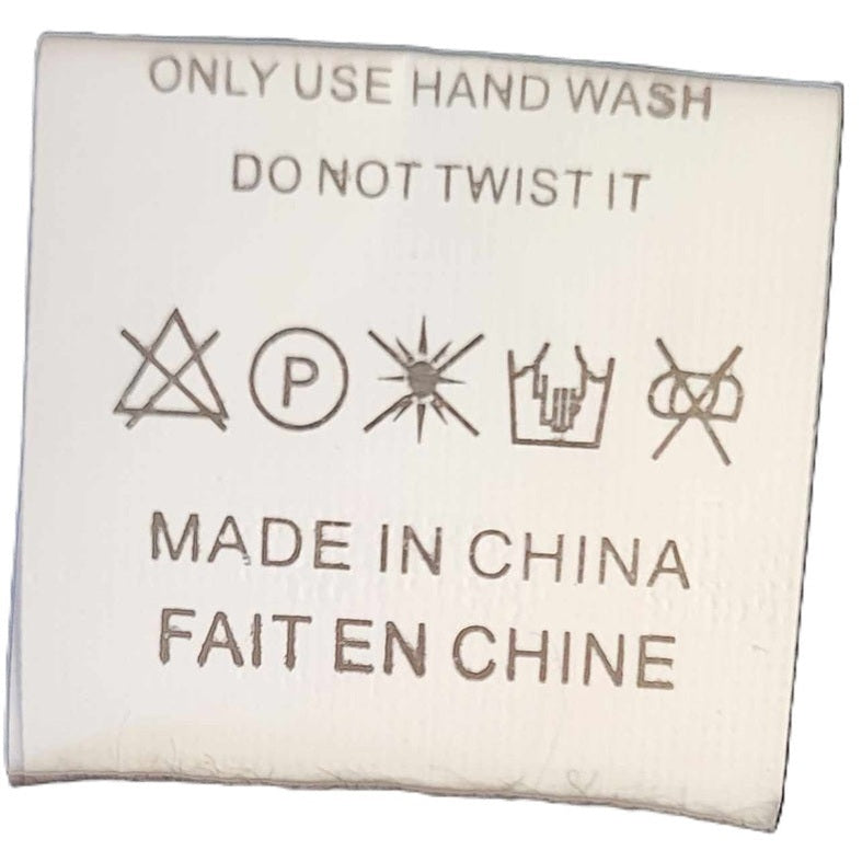 wash instructions