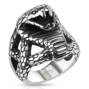 Fierce cobra ring