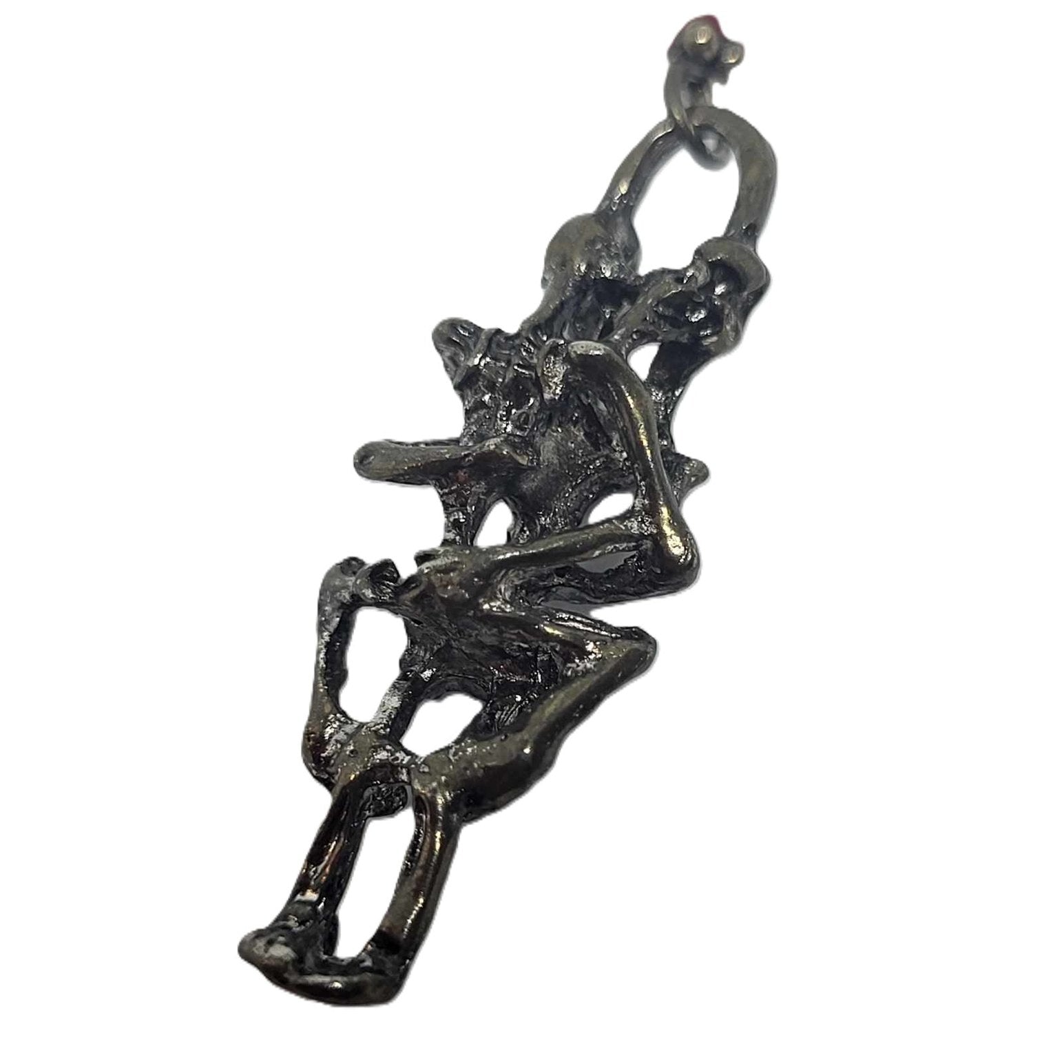 Hyde Creek Finery Screwing Skeletons Pendant/Zipper Pull closeup