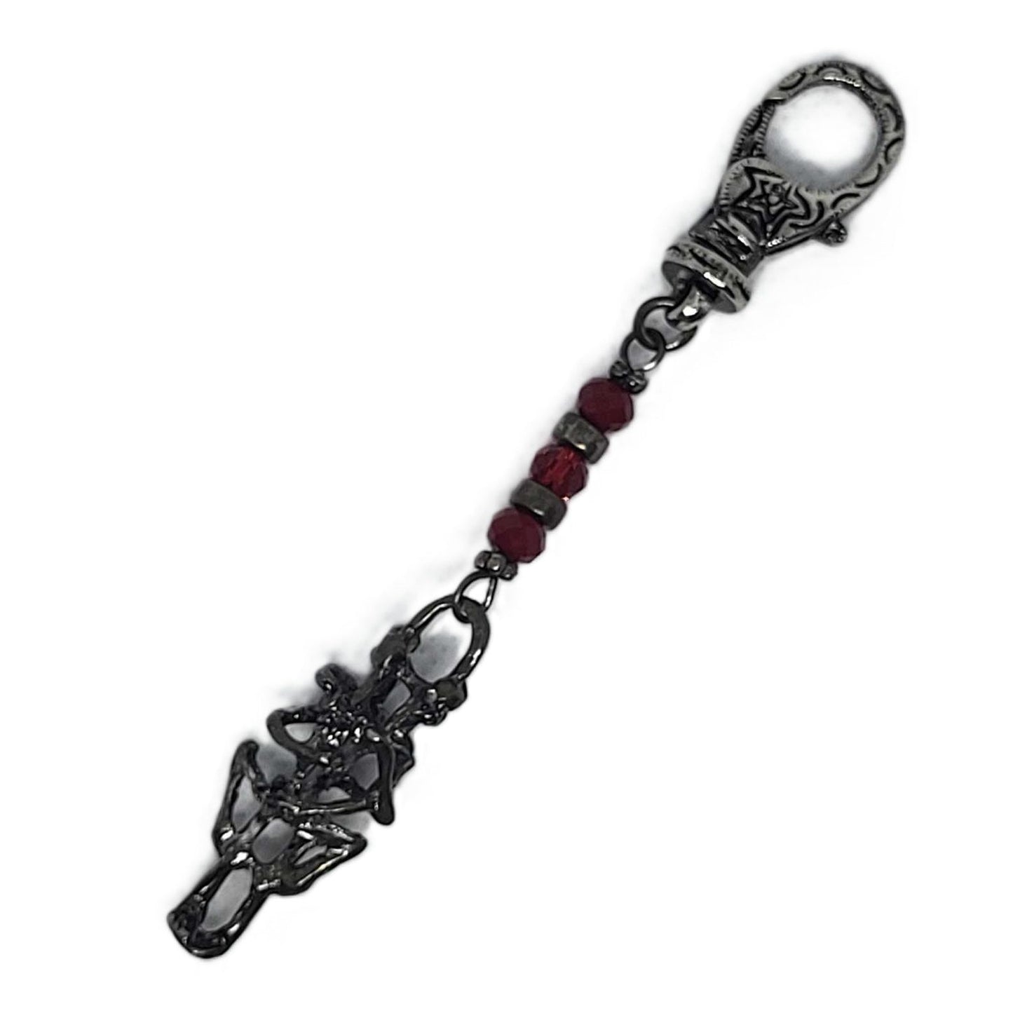 Hyde Creek Finery Screwing Skeletons Pendant/Zipper Pull