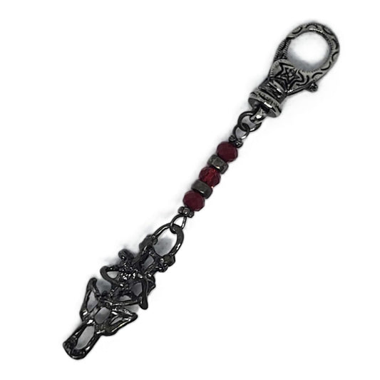 Hyde Creek Finery Screwing Skeletons Pendant/Zipper Pull