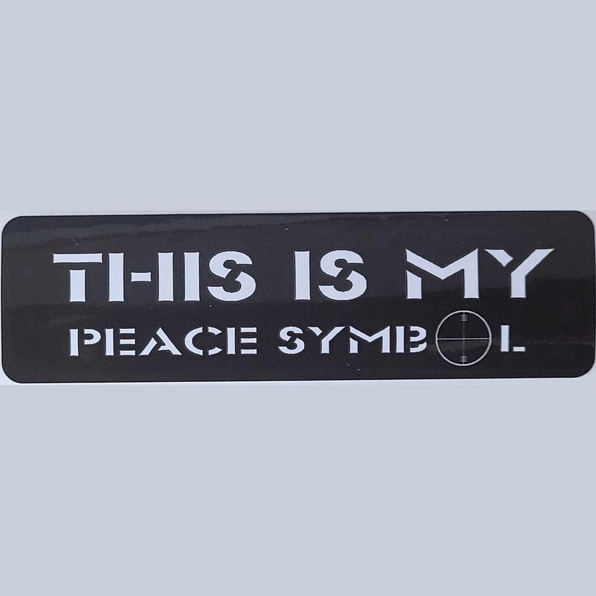 This is my peace symbol