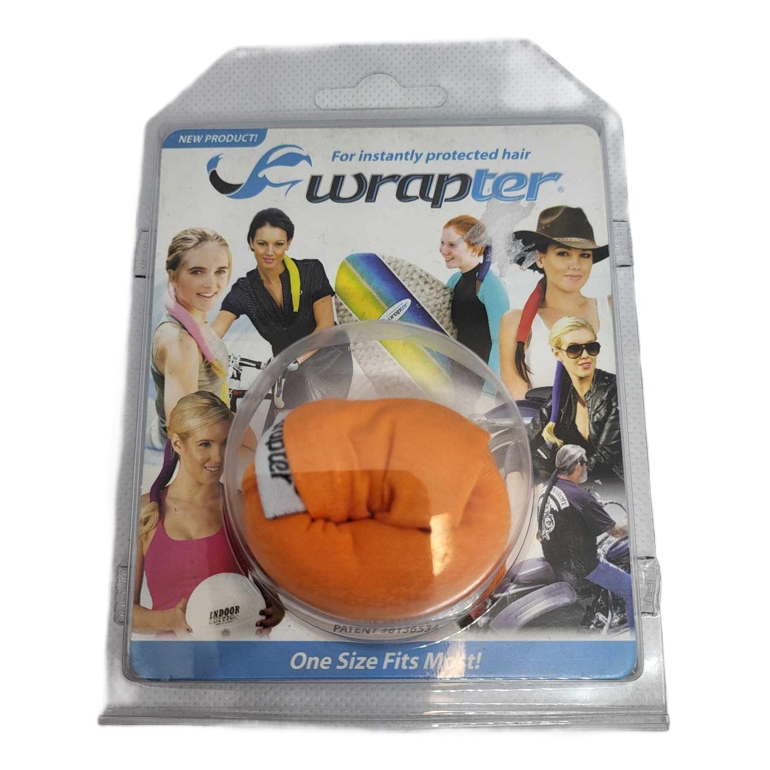 Wrapter Hair Wrap-orange-pic1