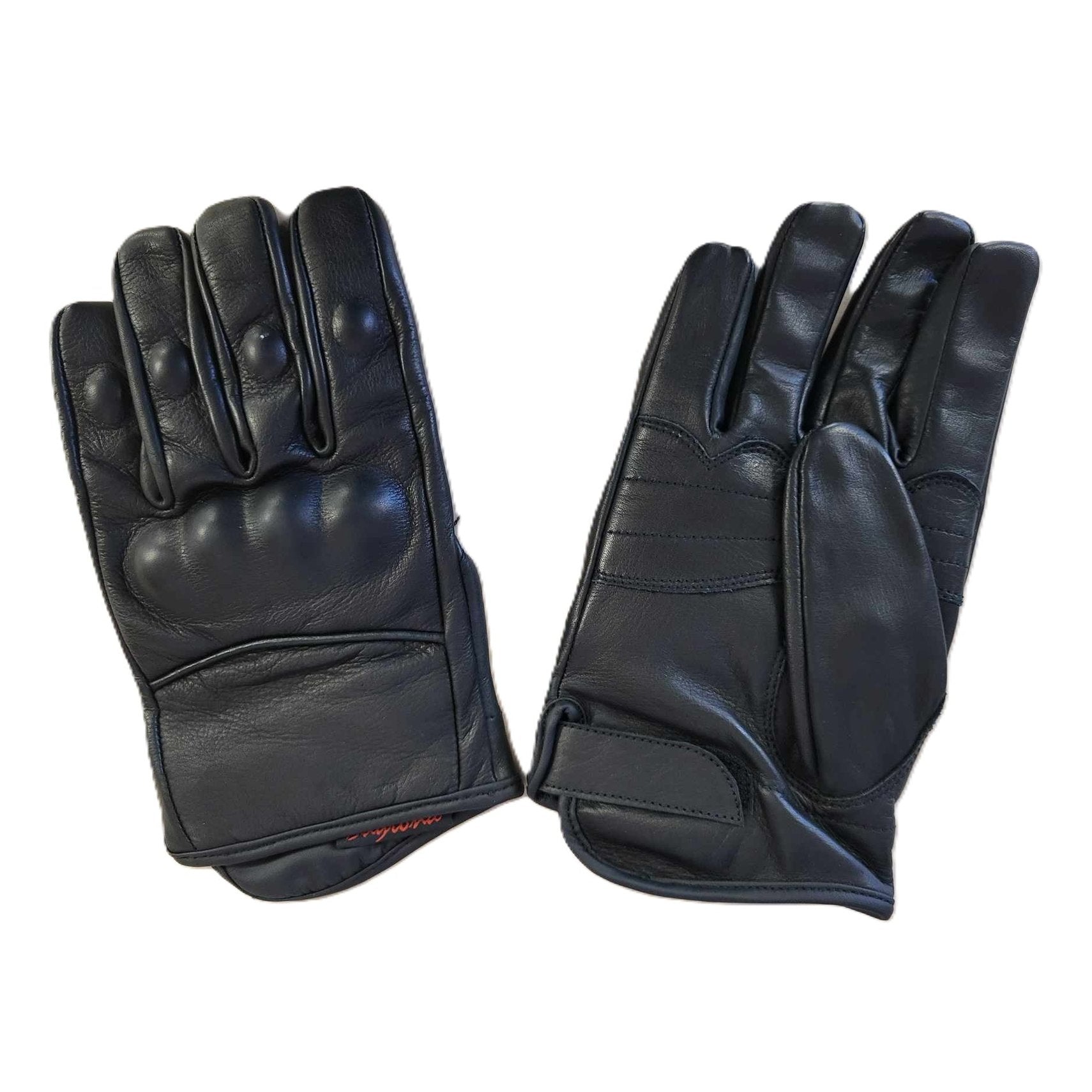Daytona Classics 100% Leather Hard Knuckle Chase Motorcycle Gloves-pic2
